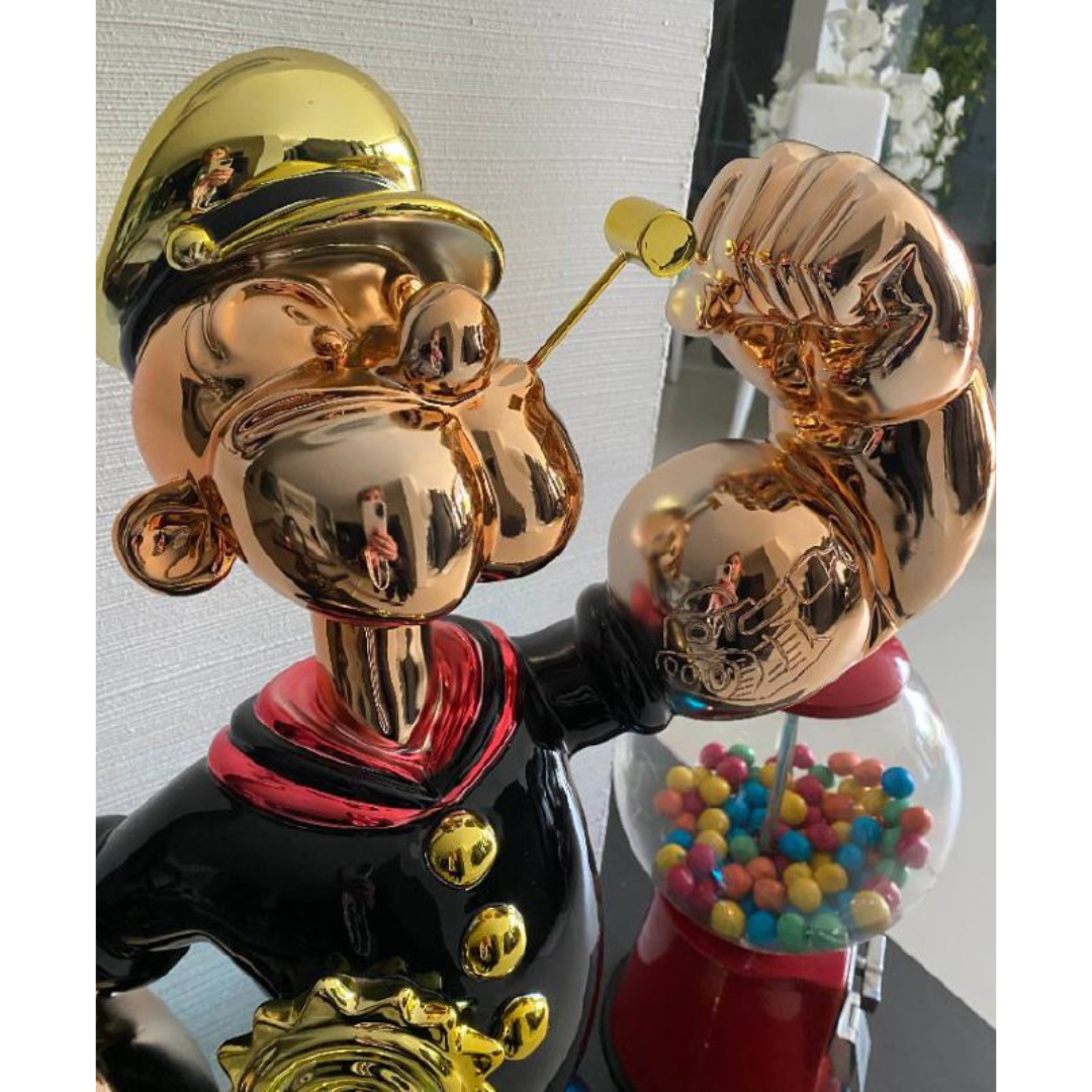 Black Popeye Decoration - KP041