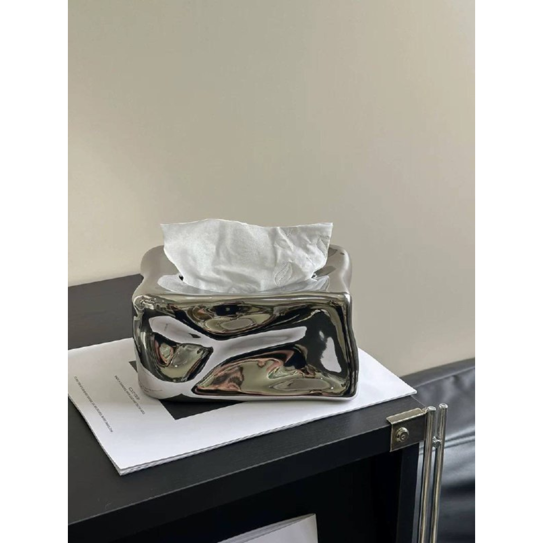 porcelain tissue box
