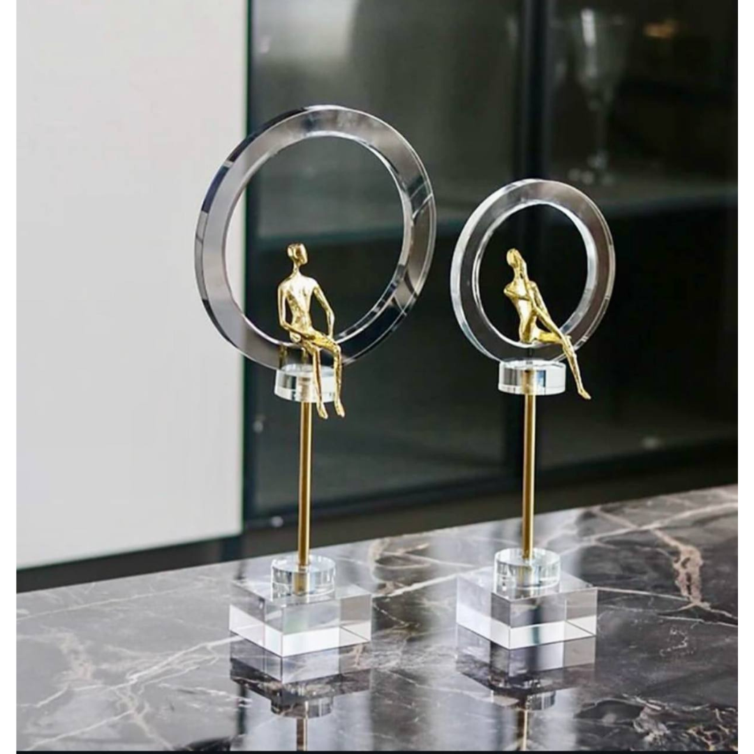 Metal and Crystal Decor - PA29