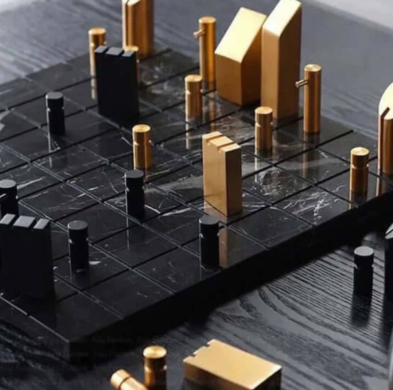 Modern decor chess