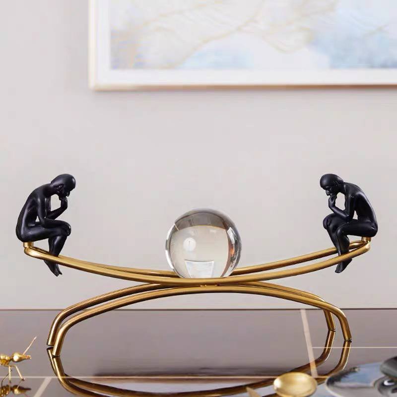 Modern metal decor -RP76