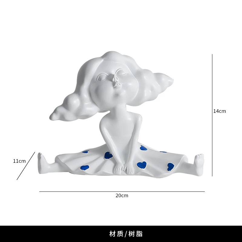 Marshmallow Cloud Girl Figurine-MM110