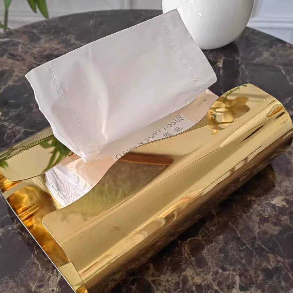 stainless steel tissue box