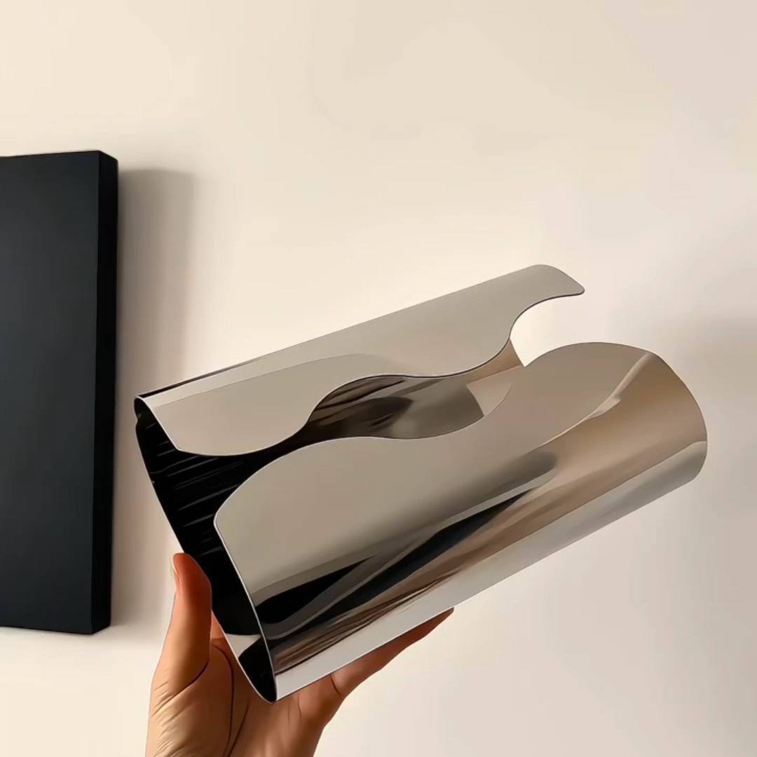 stainless steel tissue box