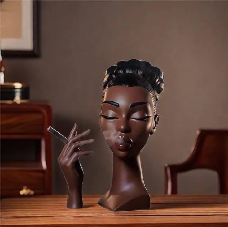 Lady-shaped incense burner