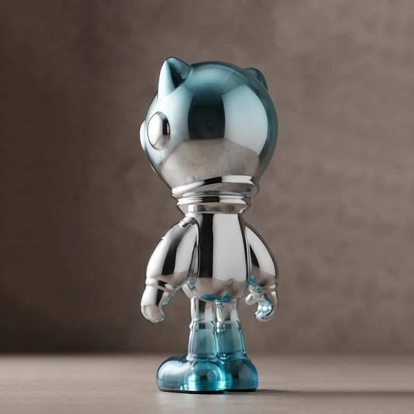 Modern Astronaut Cat Figurine-MM238