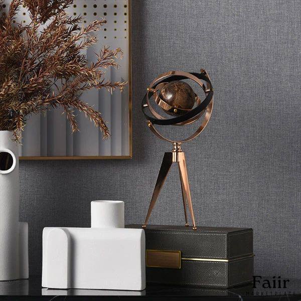 Marble office decor