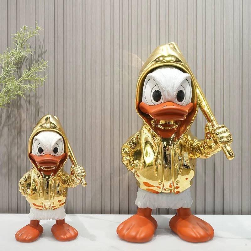 Modern Donald Duck Gold Decoration - PA006