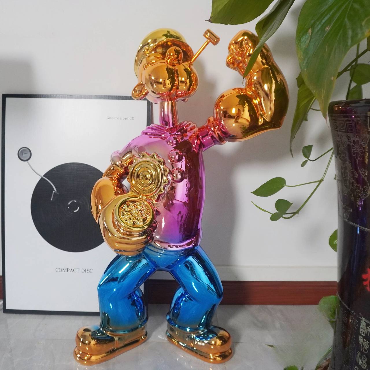 Popeye Decorative Statue