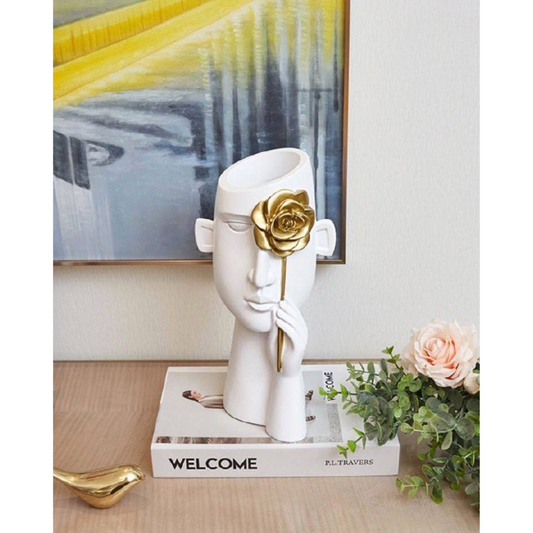 polyester decorative vase