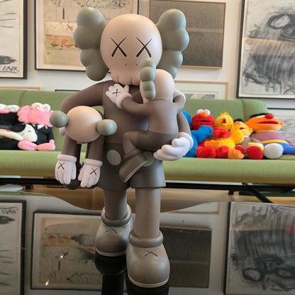 Creative KAWS Statue (Brown)