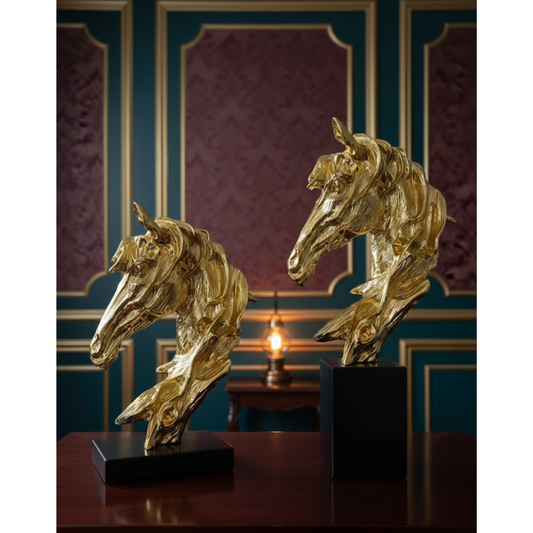 Horse head decoration - 145