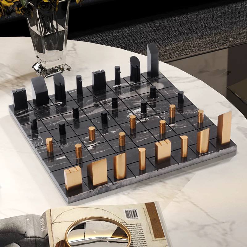 Modern decor chess