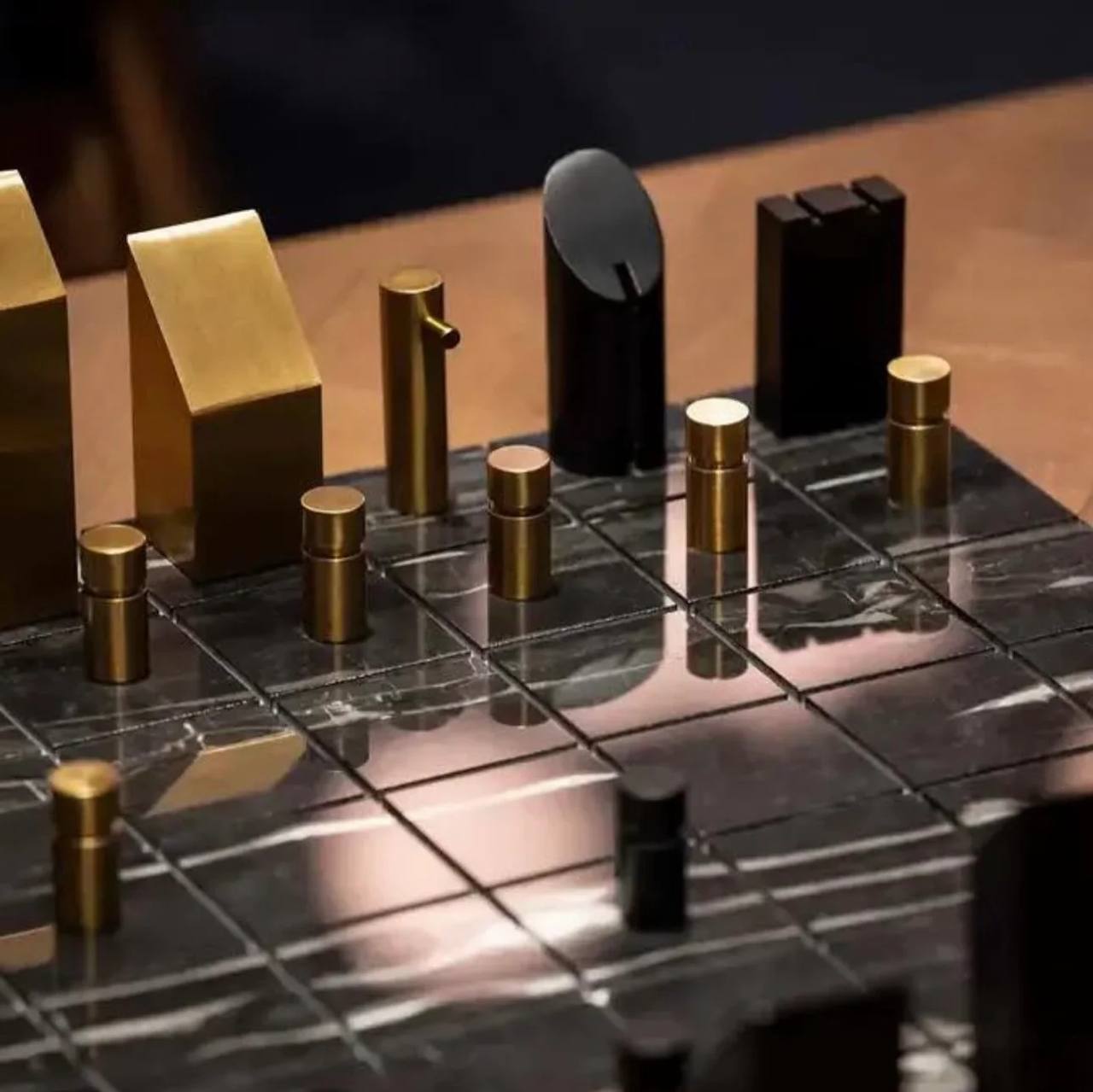 Modern decor chess