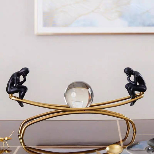 Modern metal decor -RP76