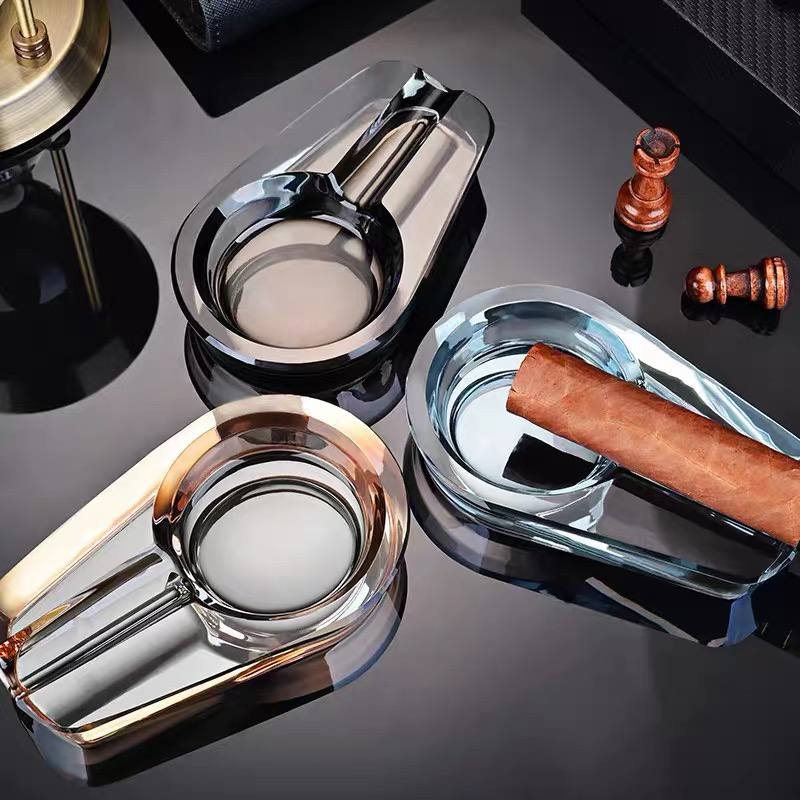 Luxury Geometric Crystal Ashtray-MM175