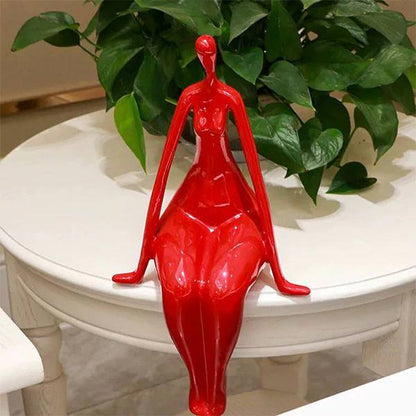 The Sitting Grace Porcelain Figurine-MM187