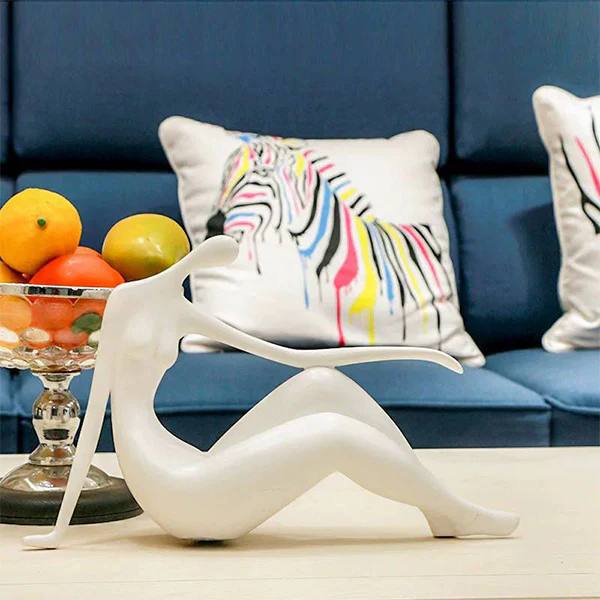 The Reclining Muse Porcelain Figurine-MM188