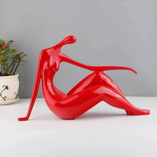 The Reclining Muse Porcelain Figurine-MM188