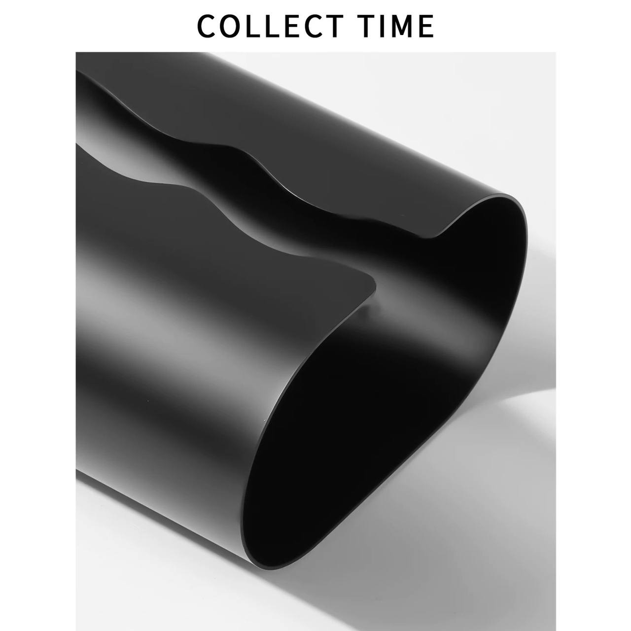 Modern Curved Metal Tissue Box Cover-MM112