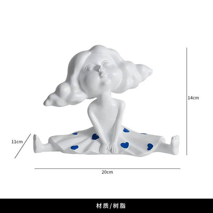 Marshmallow Cloud Girl Figurine-MM110