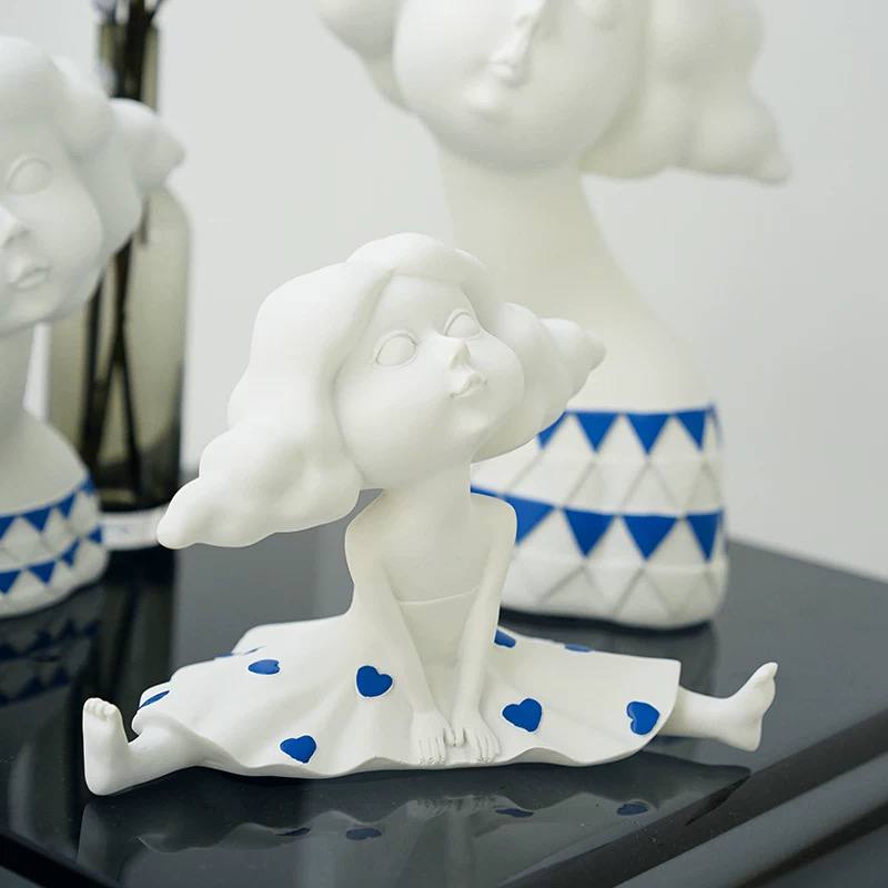 Marshmallow Cloud Girl Figurine-MM110