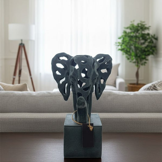 Elephant velvet decor | RT028