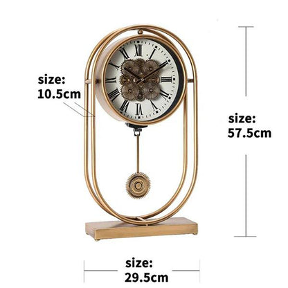 Industrial Style Desk Clock-MM128