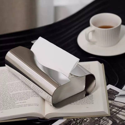 stainless steel tissue box