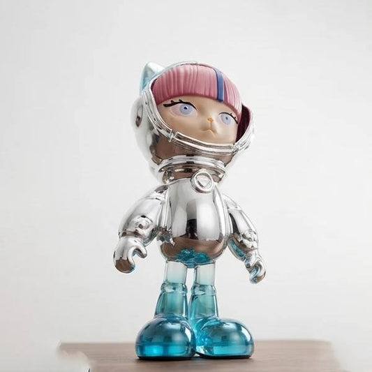 Modern Astronaut Cat Figurine-MM238