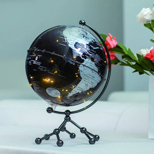 Modern rotating globe