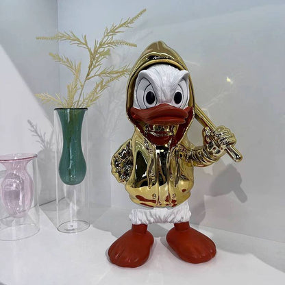 Modern Donald Duck Gold Decoration - PA006