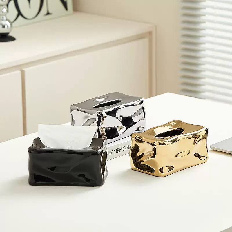 porcelain tissue box