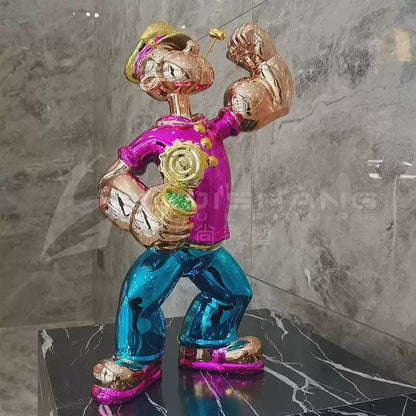 Popeye Decorative Statue