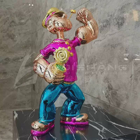 Popeye Decorative Statue